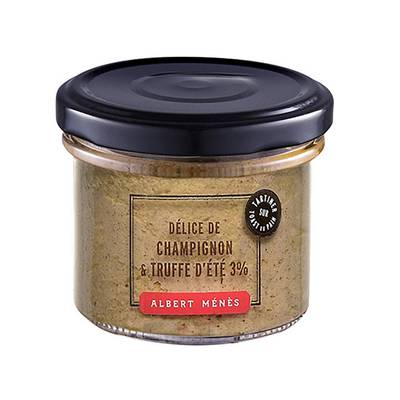 Albert Ménès Délice de Champignon et Truffe d'Eté 3%, 100g