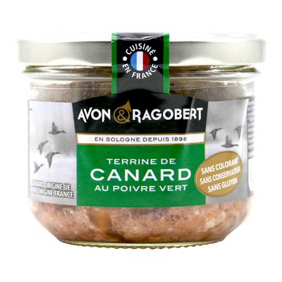 Avon & Ragobert Pâté de Canard au poivre vert, 180g