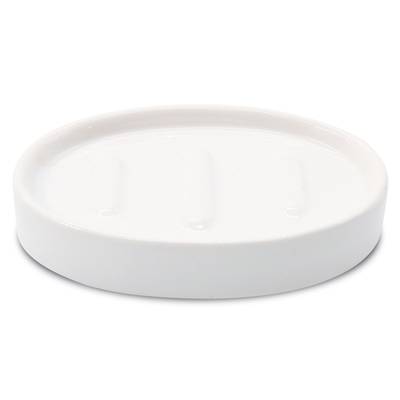 Arvix Porte savon - Blanc Céramique
