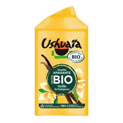 Ushuaïa Gel Douche Apaisant Certifié Bio, 250ml