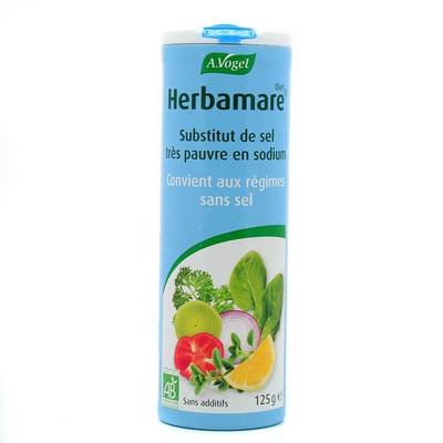 A.Vogel Sel diététique Herbamare Diet sans sodium bio, 125G