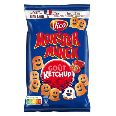 Monster Munch Goût Ketchup, 85g