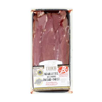 Terroir de Caractère Aiguillettes de Canard Fermier du Sud Ouest, Label Rouge, 220g