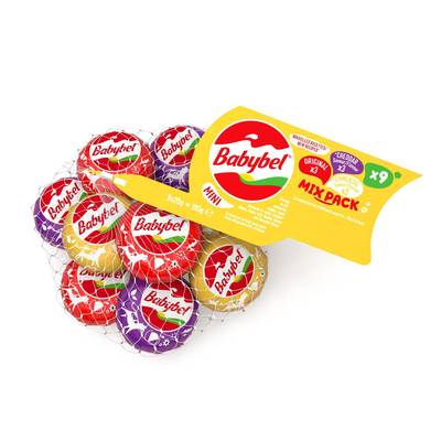 Babybel Minis fromages saveurs panachées, 9 fromages - 180g