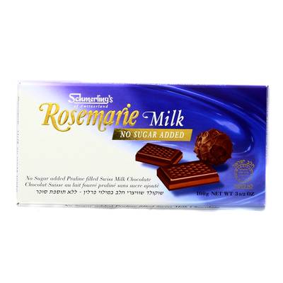 Schmerling's Chocolat au Lait fourré praliné, 100g