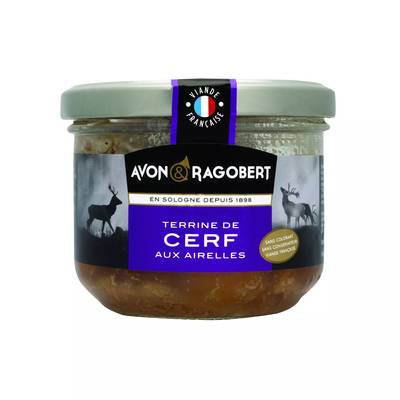 Avon & Ragobert Terrine de Cerf aux Airelles, 180g