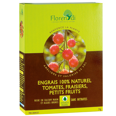 3342385501145 - Florendi - Engrais tomates, fraises et petits fruits 2 Kg