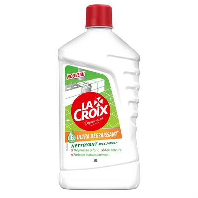 La Croix Nettoyant Ménager Gel Ultra Dégraissant, 1L