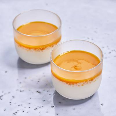 2050000352645 - Traiteur Idbuffet - Verrines Panna Cotta Mangue