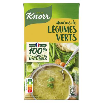 Knorr Soupe Mouliné de Légumes verts, 1L