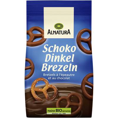 Alnatura Bretzel épeautre et chocolat bio, 100g