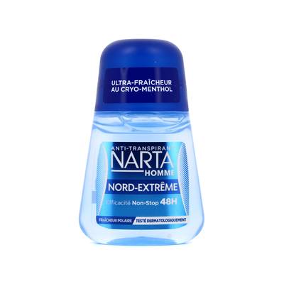 Narta Homme Déodorant bille Nord extrême, 50ml