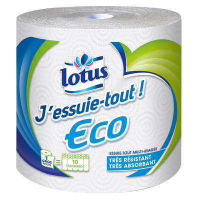 Lotus Essuie tout Resist Eco bobine, 1  rouleau
