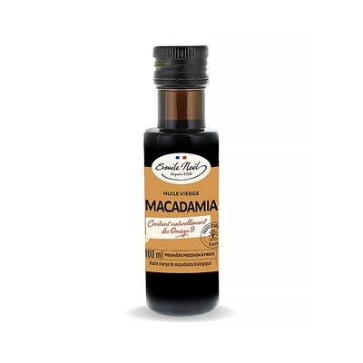 Emile Noël Huile vierge de macadamia bio, 100ml