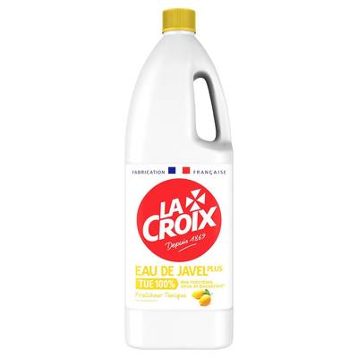 La Croix Eau de javel plus fraîcheur citron, 1,5L