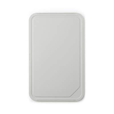 Brabantia Planche à découper plus plateau - Light Grey, 43 x 26,9 cm