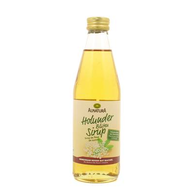 Alnatura Sirop Fleur de Sureau Bio, 33cl