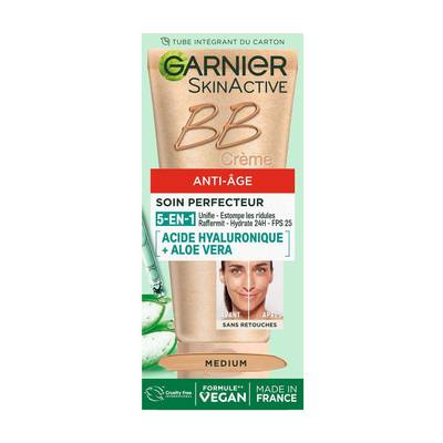 Garnier BB Crème Anti-Age 5 en 1 FPS 25 médium, 50ml