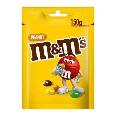M&M'S Bonbons Peanut chocolat, 150g