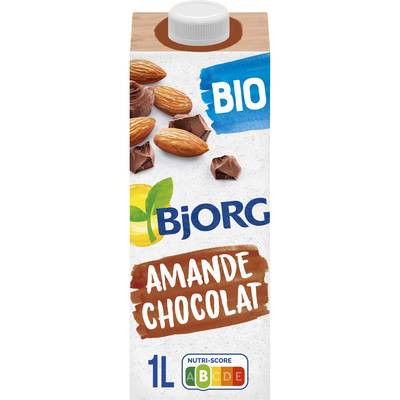 Bjorg Lait d'Amande Chocolat Boisson Végétale Bio, 1L
