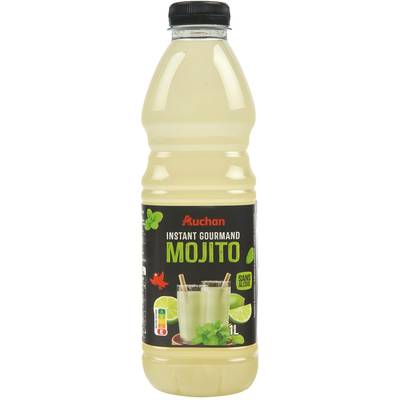 Auchan Boisson au jus de fruit goût Mojito, 1L