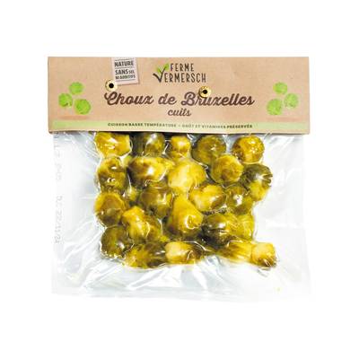 Ferme Vermersch Choux de Bruxelles Cuits, 300g