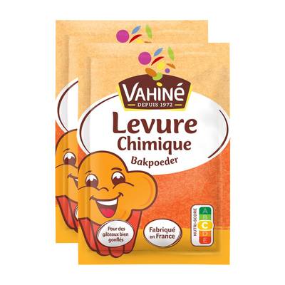 Vahine Levure Chimique, 2x5x11g