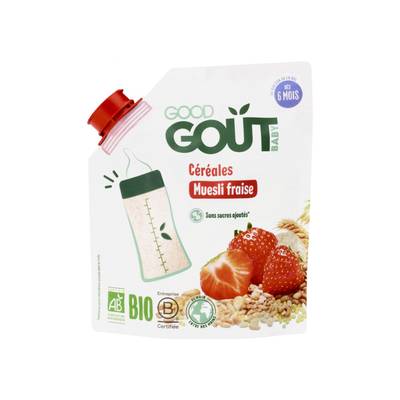 3770002327746 - Good Goût - Muesli fraise bio dès 8 mois
