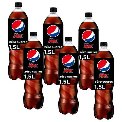 Pepsi Zéro sucres, 6x1,5L