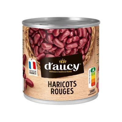 D'aucy Haricots rouges, 250g