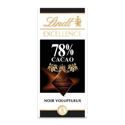 Lindt Chocolat Noir Corsé - Lindt Excellence, 100g