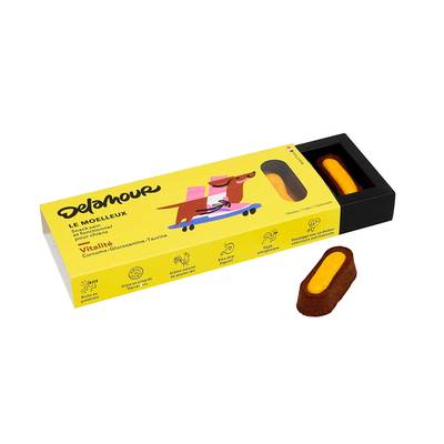 Delamour Pâtisserie Moelleux Vitalité - Friandise pour chien, 100g
