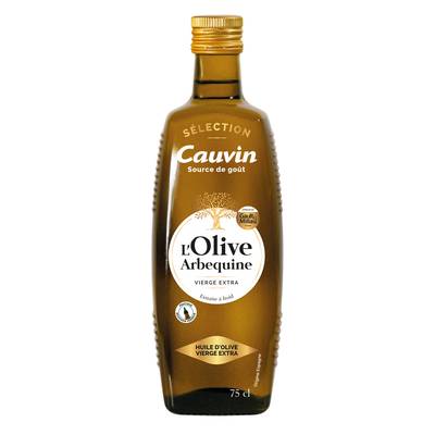 Cauvin Huile d'Olive Arbequine Vierge Extra, 75cl