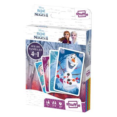 Shuffle Jeu de familles Reine des Neiges 2