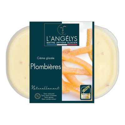 L'Angelys Crème glacée plombière, 750ml