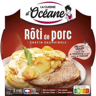 La Cuisine d'Océane Rôti de Porc et Gratin Dauphinois, 300g