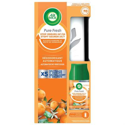 Air Wick Désodorisant automatique Agrume, 2 pièces