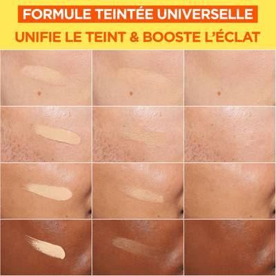 3600542573047 - Garnier SkinActive - Crème Hydratante Visage Anti-UV Quotidien Glow SPF50+