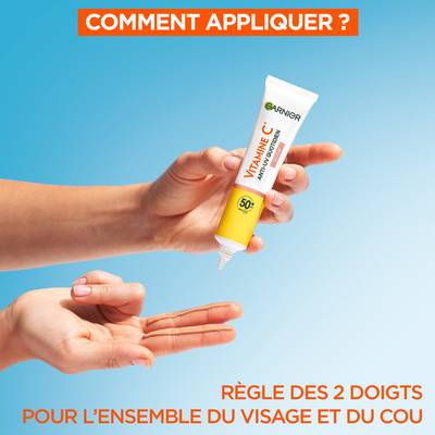 3600542573047 - Garnier SkinActive - Crème Hydratante Visage Anti-UV Quotidien Glow SPF50+