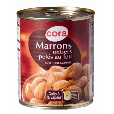 3257980205247 - Cora - Marrons entiers pelés au feu