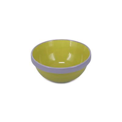 Collection Duo Bol 15,5xH6,5cm vert/violet Duo, 1 pièce