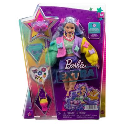 Barbie - Mattel Poupée Barbie Extra avec son Koala - HKP95