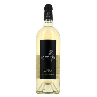 Saint Chinian blanc AOP Domaine de l'Orchis Pourpre, cuvée Opéra, 75cl