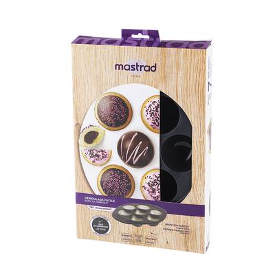 Mastrad Moule silicone 7 demi-sphères Gris fumé