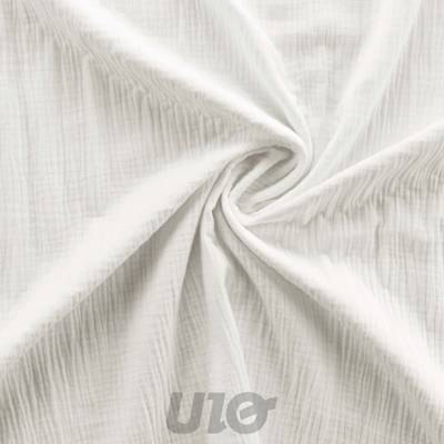 3574386449847 - Douceur D Interieur - Parure de lit double gaz de coton Angelia Blanc