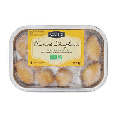 Aquibio Pommes Dauphines Bio, 270g