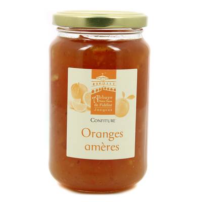 Abbaye Notre Dame de Fidélité de Jouques Confiture d'oranges amères, 430g
