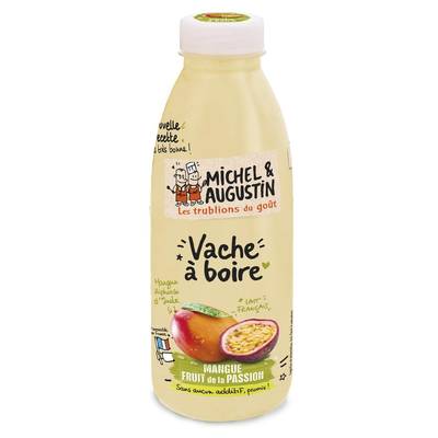 Michel et Augustin Yaourt à boire Mangue passion, 500ml