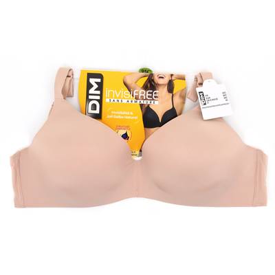 Dim Soutien-gorge triangle ampliforme sans armatures new skin InvisiFree, 95C