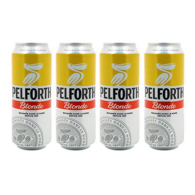 Pelforth Bière blonde 5.8°, 4x50cl